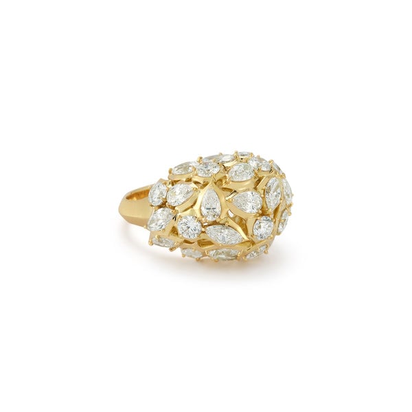 Jade Trau Poppy Dome Ring