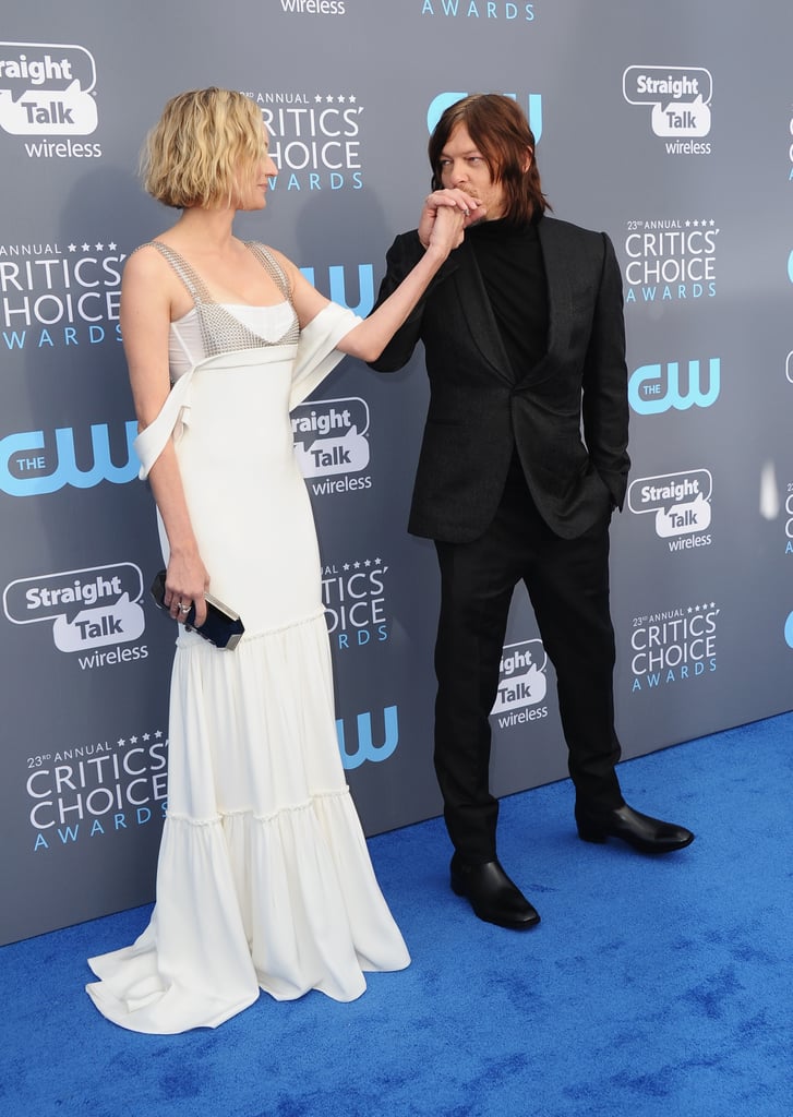 Diane Kruger and Norman Reedus 2018 Critics' Choice Awards