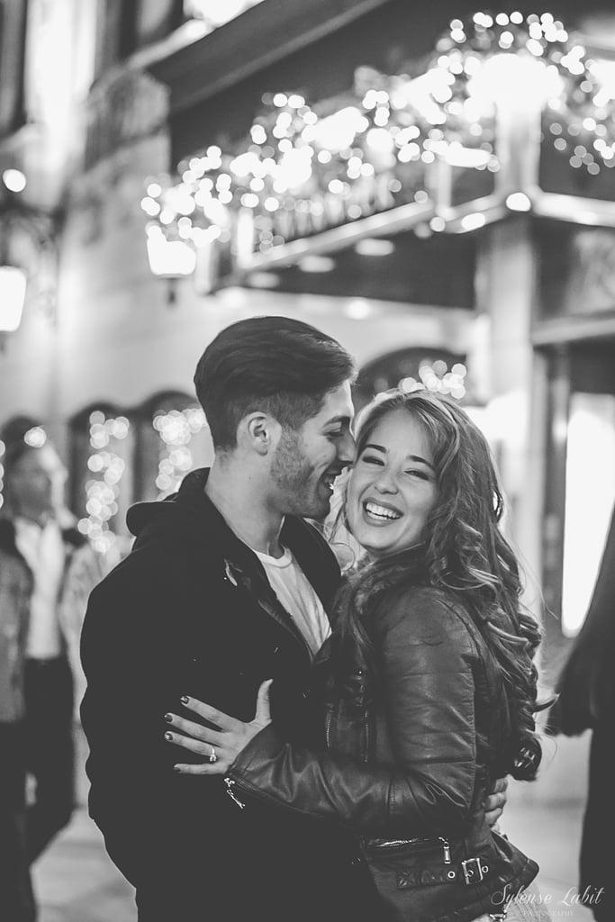 Christmas Engagement Photos in New York