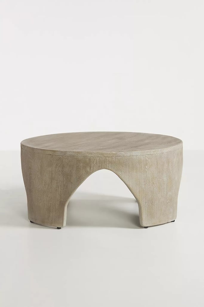 An Earthy Round Coffee Table: Jonas Coffee Table