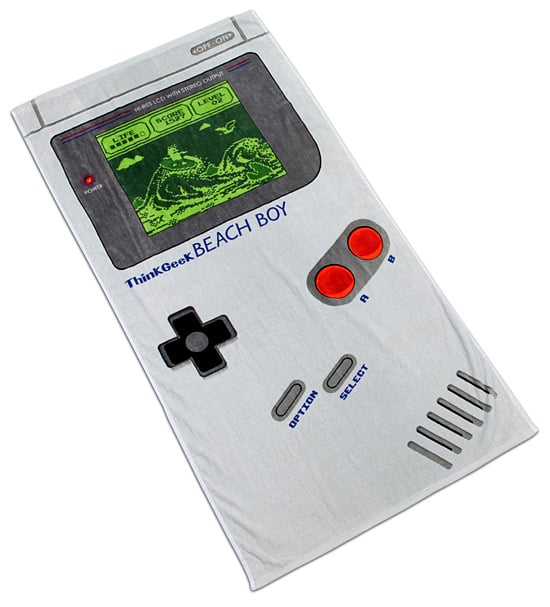 Game Boy Beach Towel ($20)