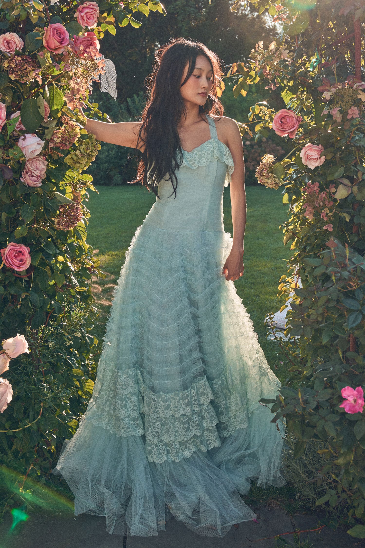 A Layered Gown LoveShackFancy Sharelle Gown If You re Going to