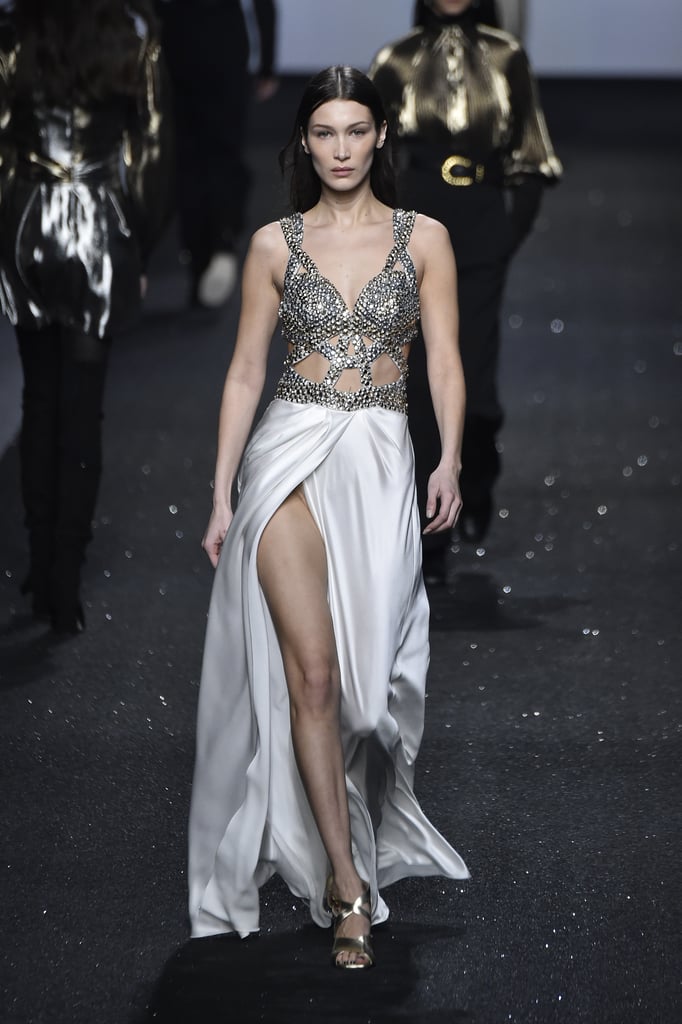 Bella Hadid Walking the Alberta Ferretti Show at Milan Fashion Week Autumn/Winter 2019/2020