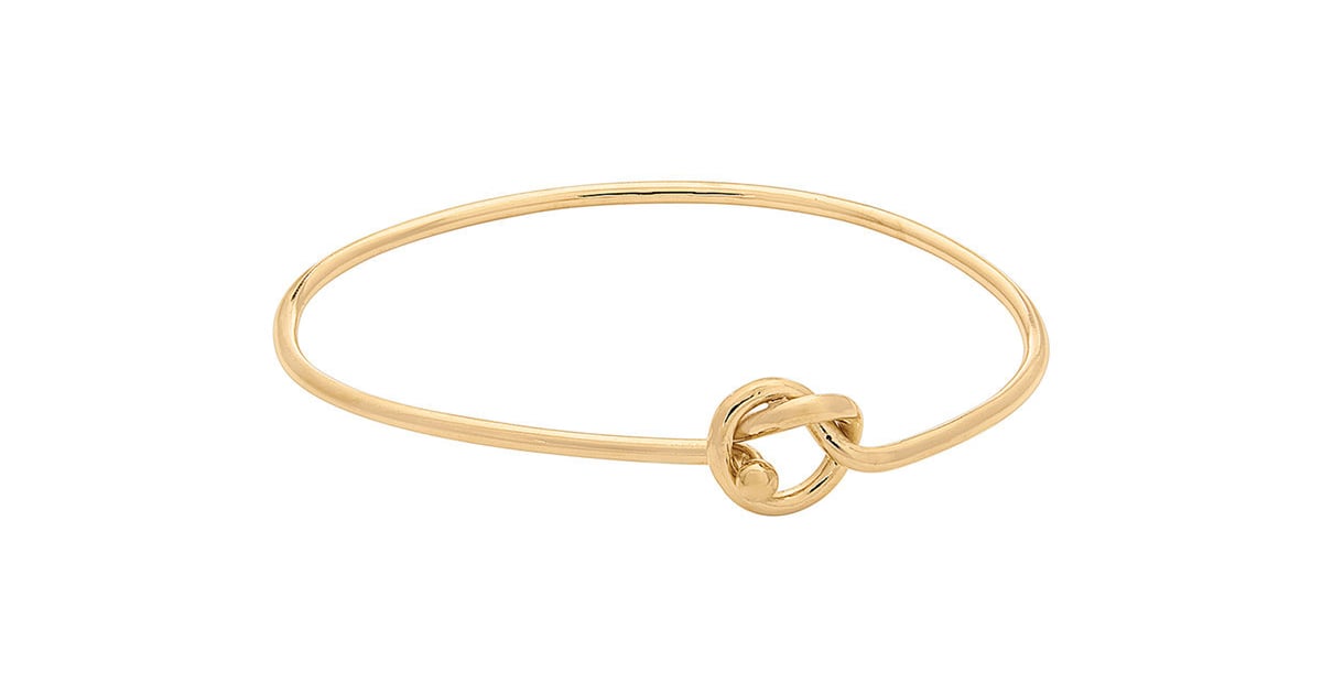 Kohl's 14k Gold Over Silver Love Knot Bangle Bracelet Best Holiday