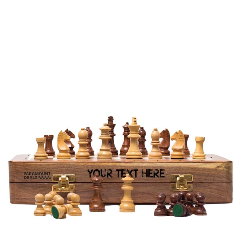  Harmon Chess, Borgov Chess, Gotham Chess, Wooden Chess Board  With Marble Chess Pieces, Best Chess Players Of All Time, Ready To Dispatch  : Home & Kitchen