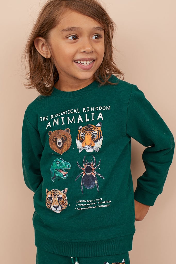 H&M Sweatshirt With Printed Design The Cutest H&M Kids' Clothes For