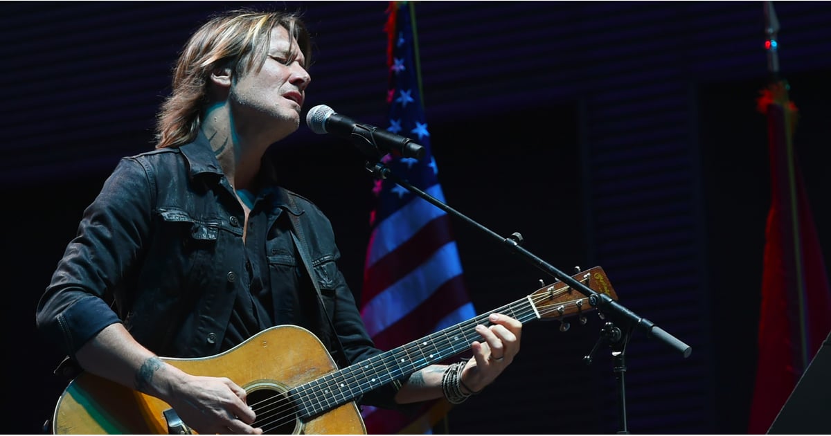 Keith Urban Las Vegas Tribute Performance Video POPSUGAR Entertainment