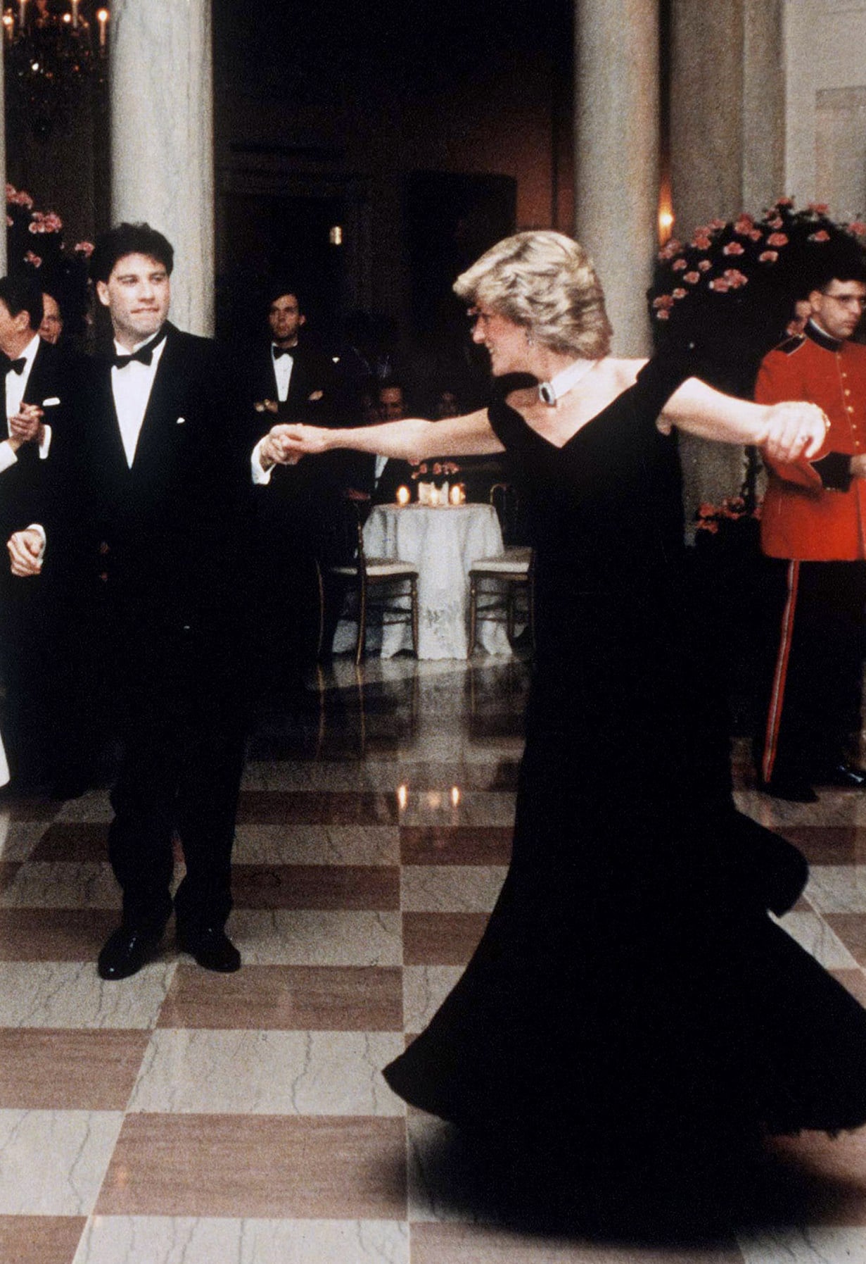 See Princess Diana's "Travolta Dress" From 1985 | PS Fashion