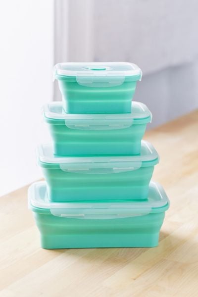 Silicone Collapsible Food Container Set