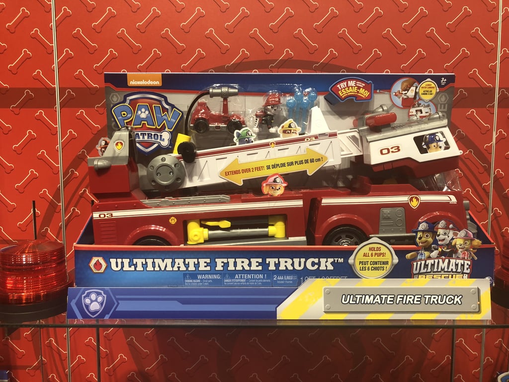 paw patrol ultimate fire truck playset