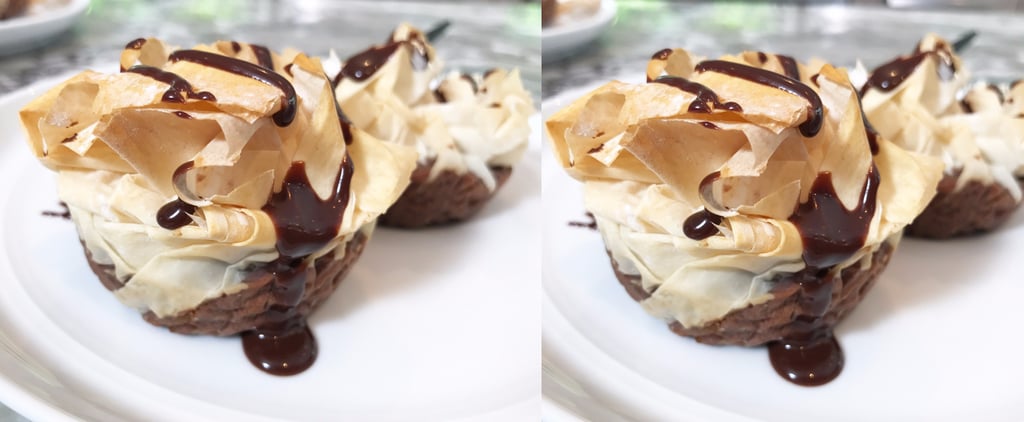 Chocolate Orzo Flan