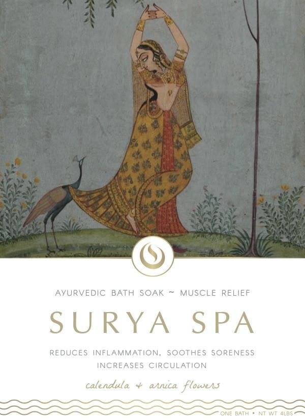 Surya Spa Muscle Relief Ayurvedic Bath Soak