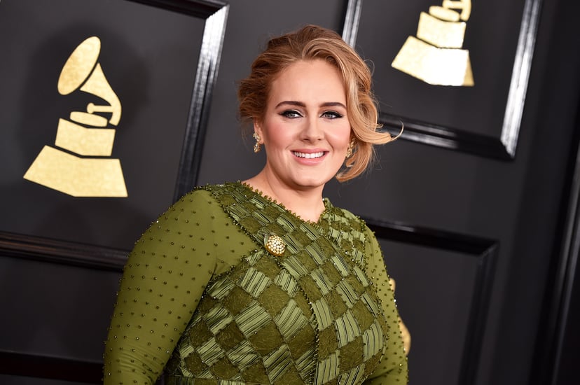 LOS ANGELES, CA - FEBRUARY 12:  Recording artist Adele attends The 59th GRAMMY Awards at STAPLES Center on February 12, 2017 in Los Angeles, California.  (Photo by John Shearer/WireImage)