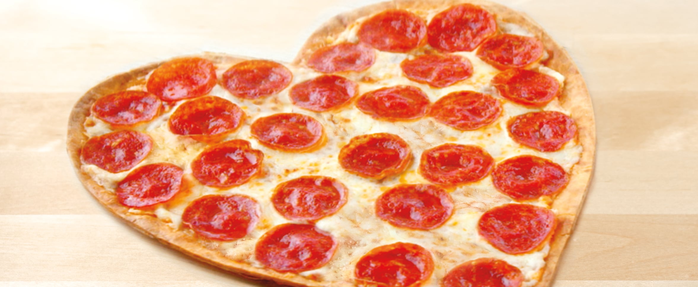 Papa John's HeartShaped Pizza POPSUGAR Food