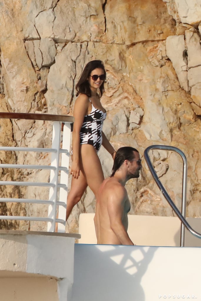 Nina Dobrev and Grant Mellon​ Kissing in France May 2019