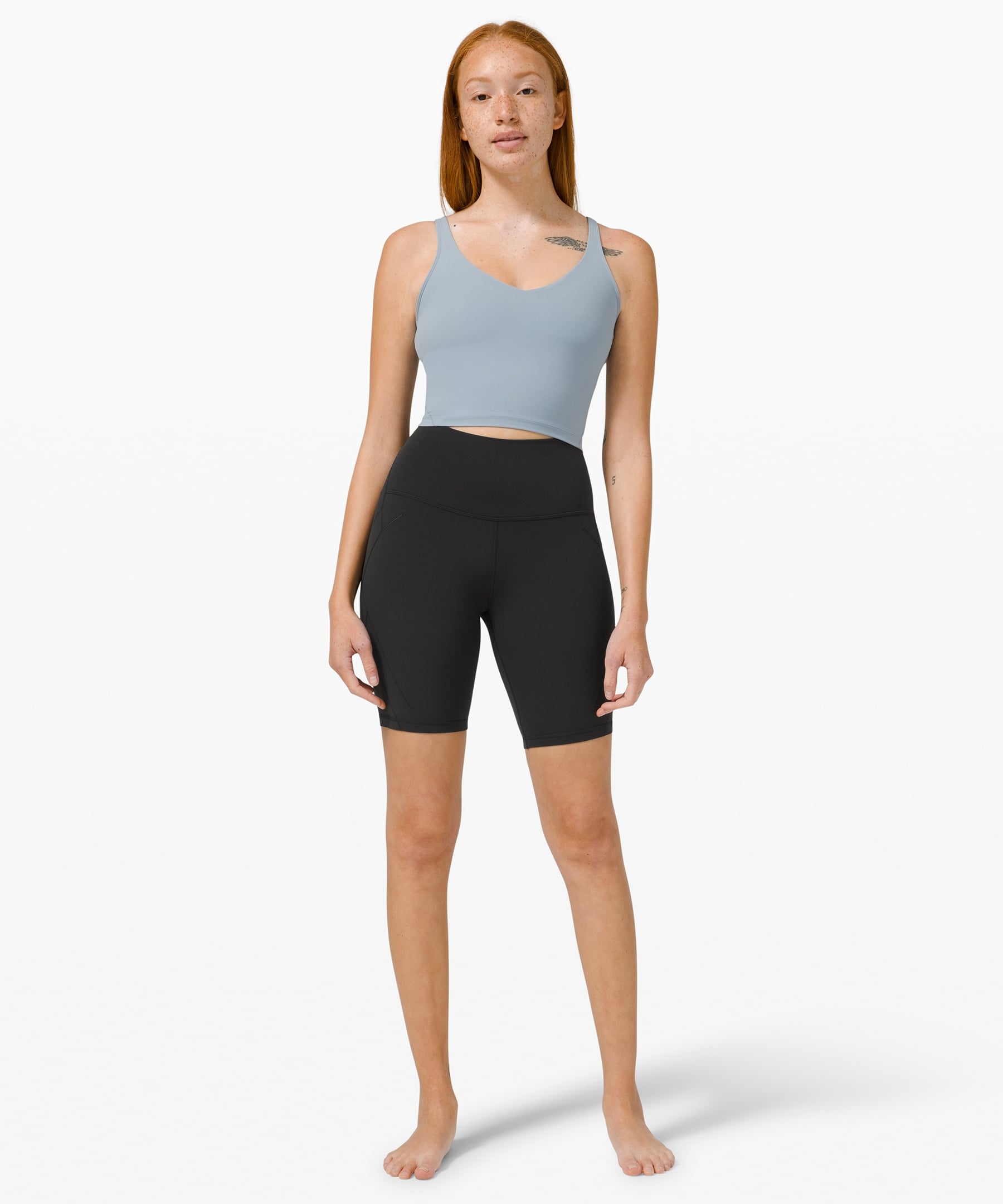 Lululemon High Waisted Yoga Shorts