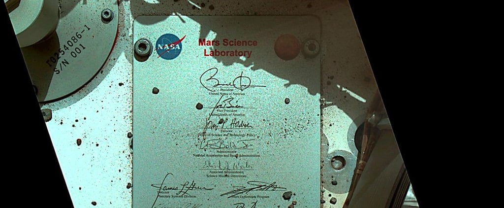 NASA's Curiosity Rover Delivers Obama's Signature to Mars