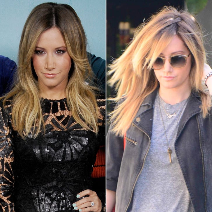 Ashley Tisdale Celebrity Hairstyle Changes 2014 POPSUGAR Beauty