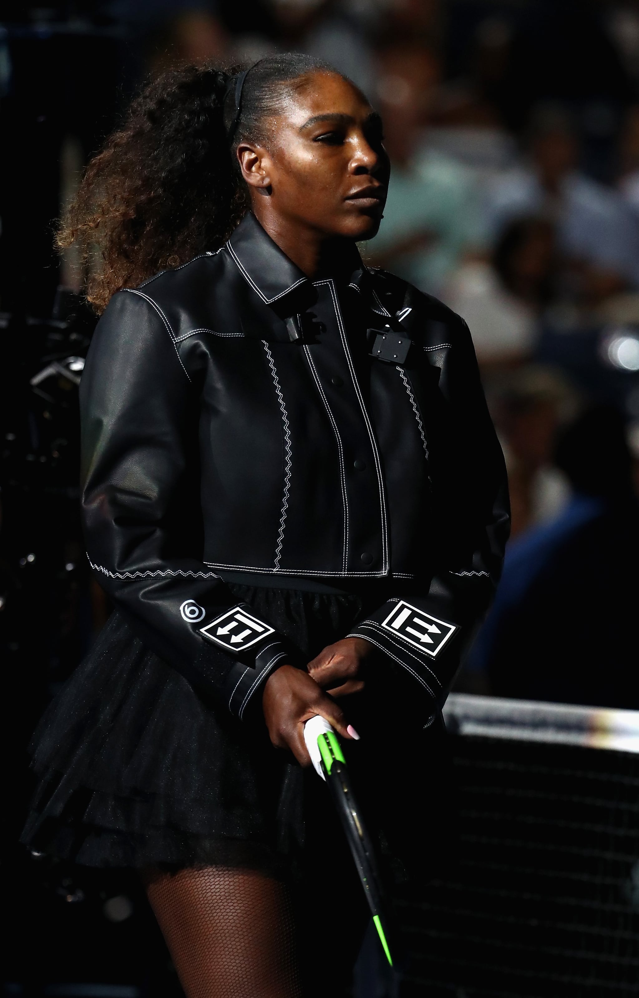 Midi skirt outfit top us open 2018