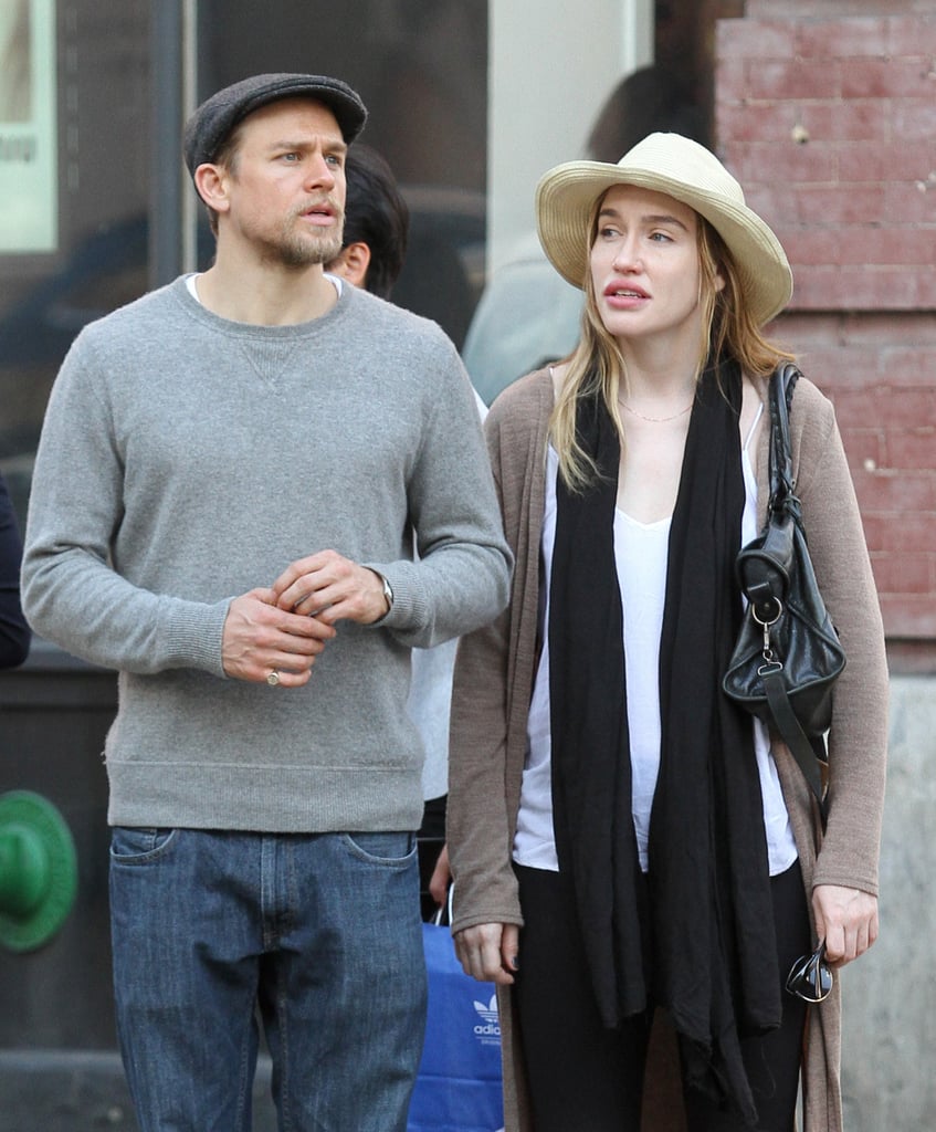 Charlie Hunnam Out in NYC With His Girlfriend April 2016