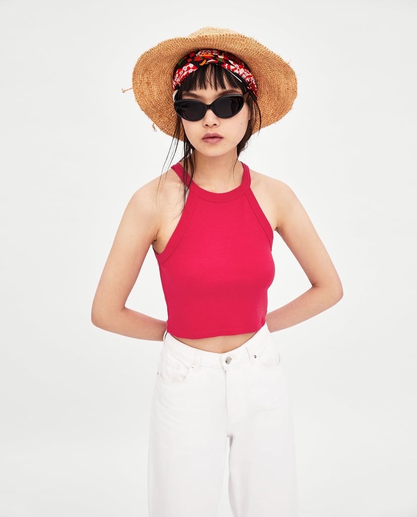 Zara Halter Neck Top