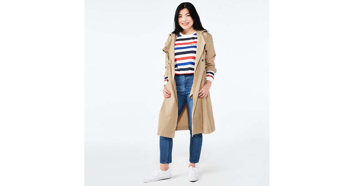 POPSUGAR at Kohl's Hooded Chambray Trench Coat Editor's Picks Fall