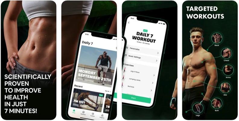 7 Minute Workout: Fitness App