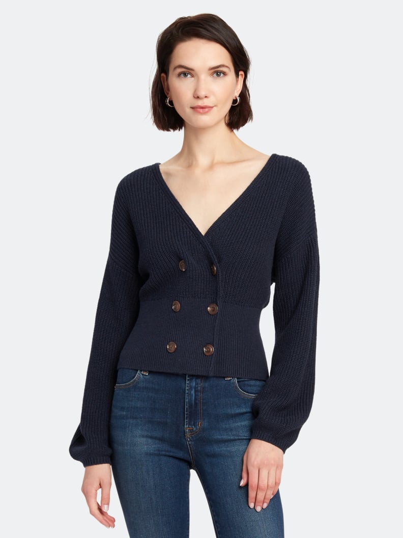 Trendy Button Puff Sleeve Cardigan Sweater - Elevate Your Style with P –  Youeni