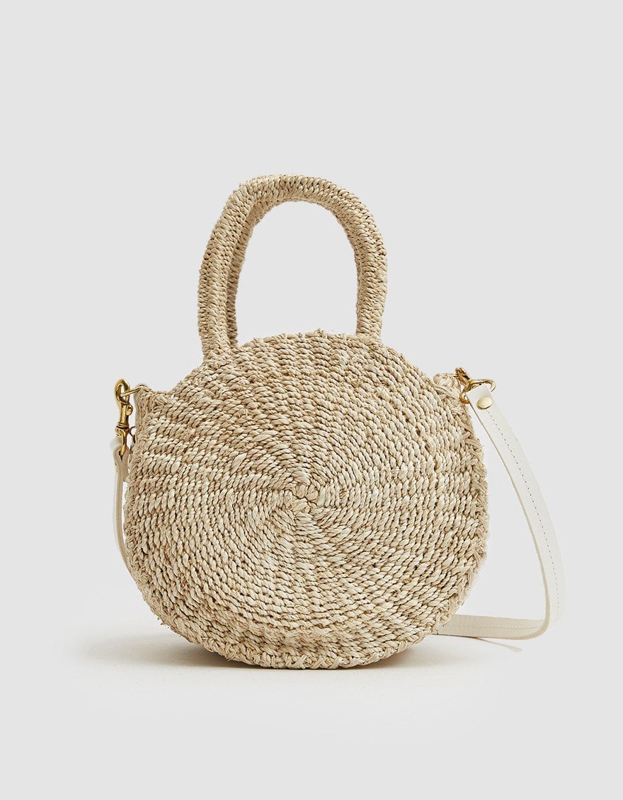 Clare V, Alice Black Woven Petite Bag