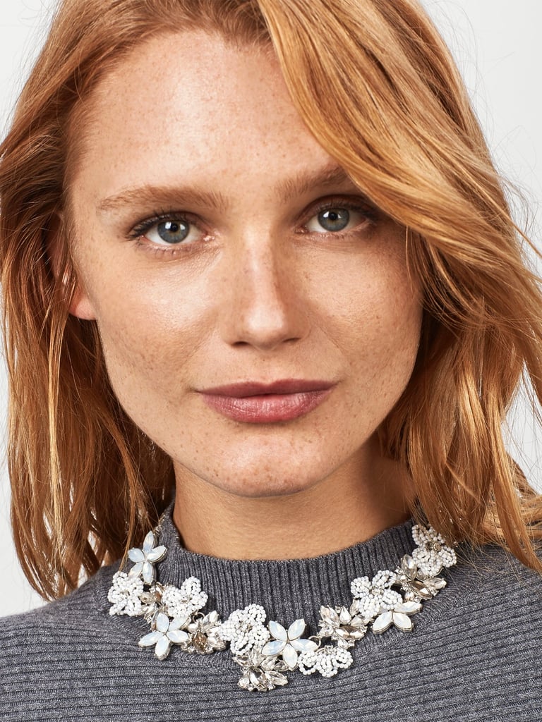 BaubleBar Snowflower Statement Necklace