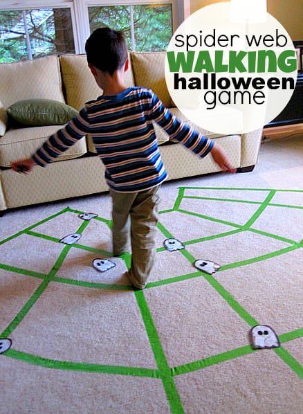 Spiderweb Gross Motor Activity