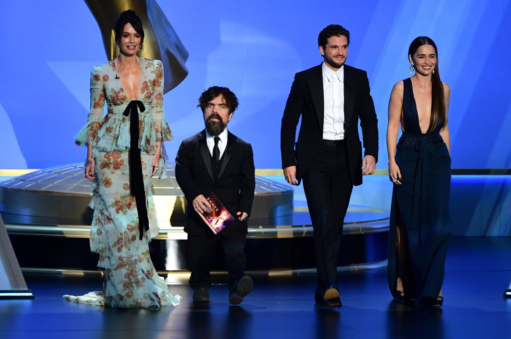 Kit Harington and Emilia Clarke Hug It Out at the Emmys