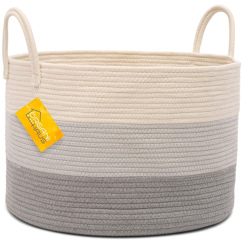 OrganiHaus XXL Cotton Rope Basket
