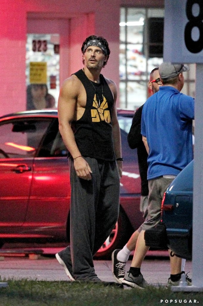 Channing Tatum and Matt Bomer on the Magic Mike XXL Set