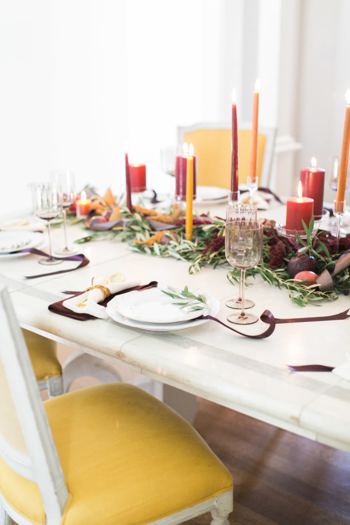 Colorful Thanksgiving Table Decor | POPSUGAR Home