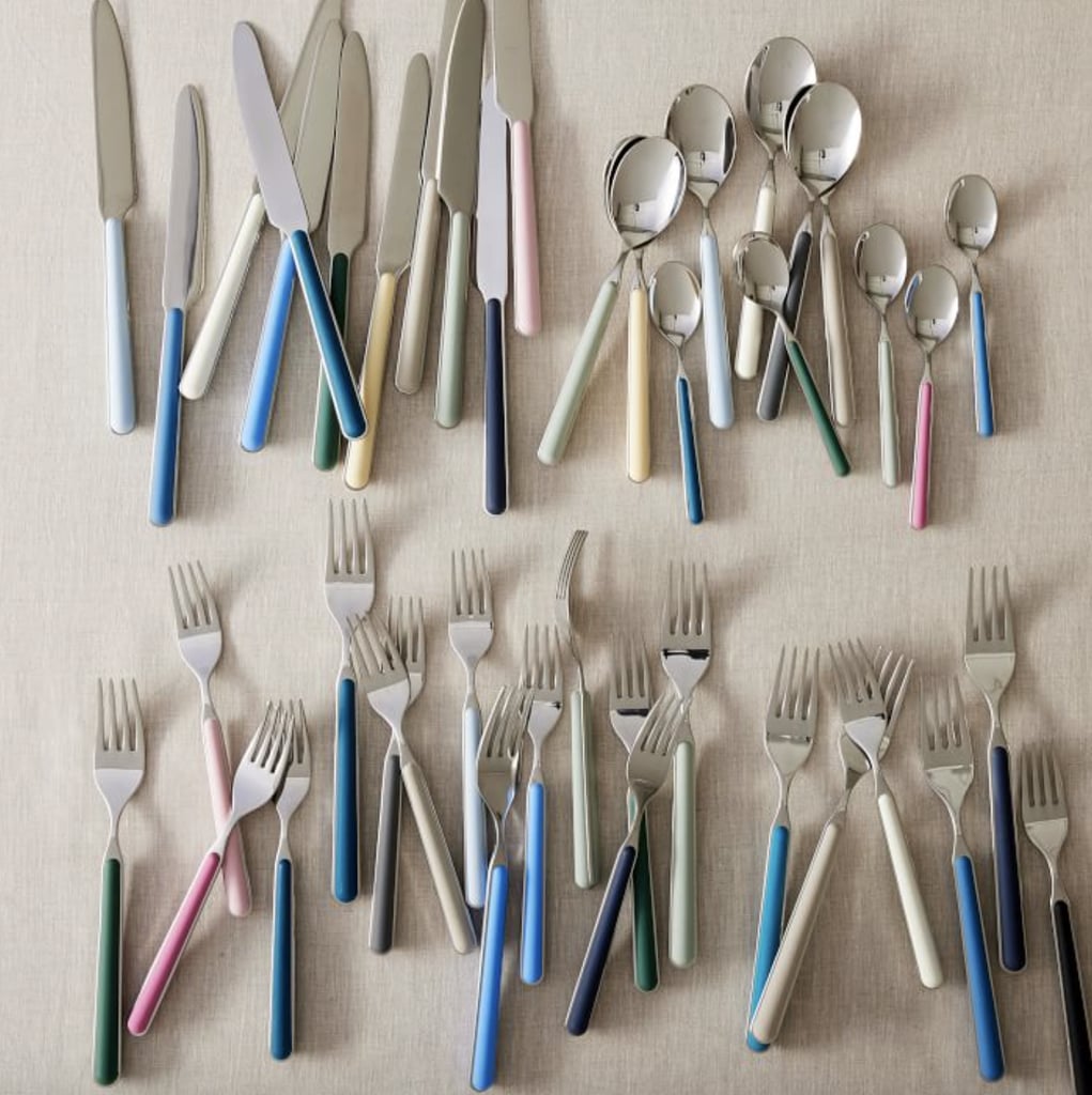 Best Colorful Set: Fantasia Flatware Place Settings