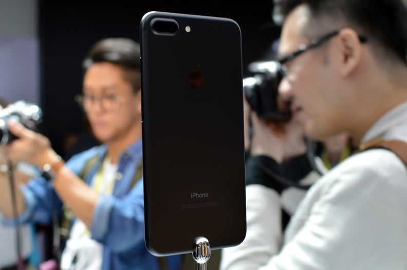 The new iPhone 7 Plus in black.