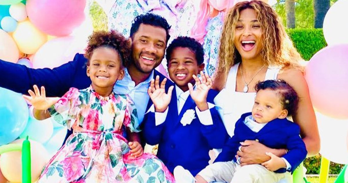Ciara and Russell Wilson Celebrate Win's First Easter: Video