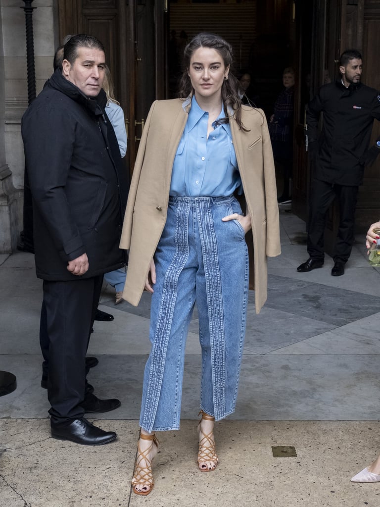 Shailene Woodley at Paris Fashion Week 2020