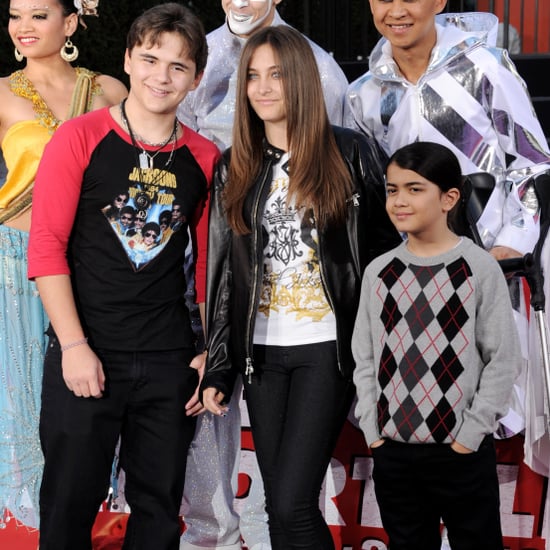 Paris, Prince, and Blanket Jackson Family Pictures