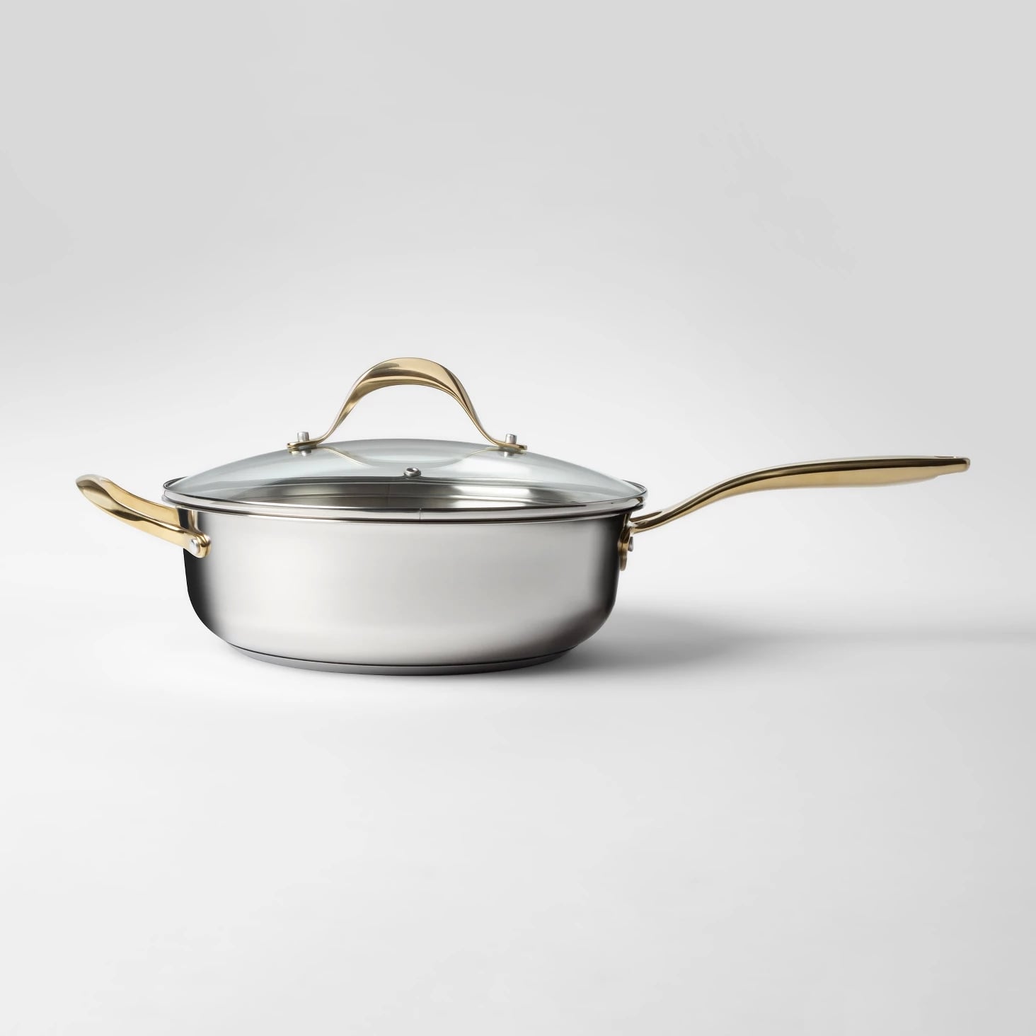 Cravings By Chrissy Teigen 5qt Stainless Steel Saute Pan With Lid Chrissy Teigen S Kitchenware Line Has Arrived At Target And Adds Everything To Cart Popsugar Food Photo 22