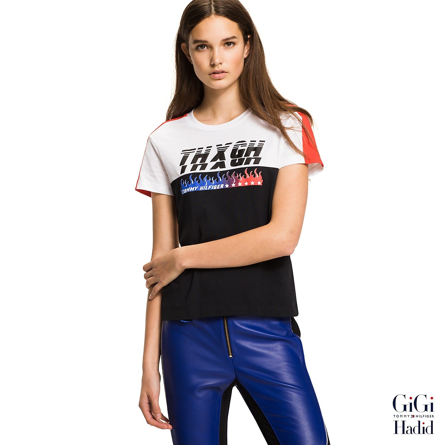 Gigi Speed T-Shirt ($60) | Shop Every Single Piece Gigi x Tommy Final Collection | POPSUGAR Fashion Photo 17