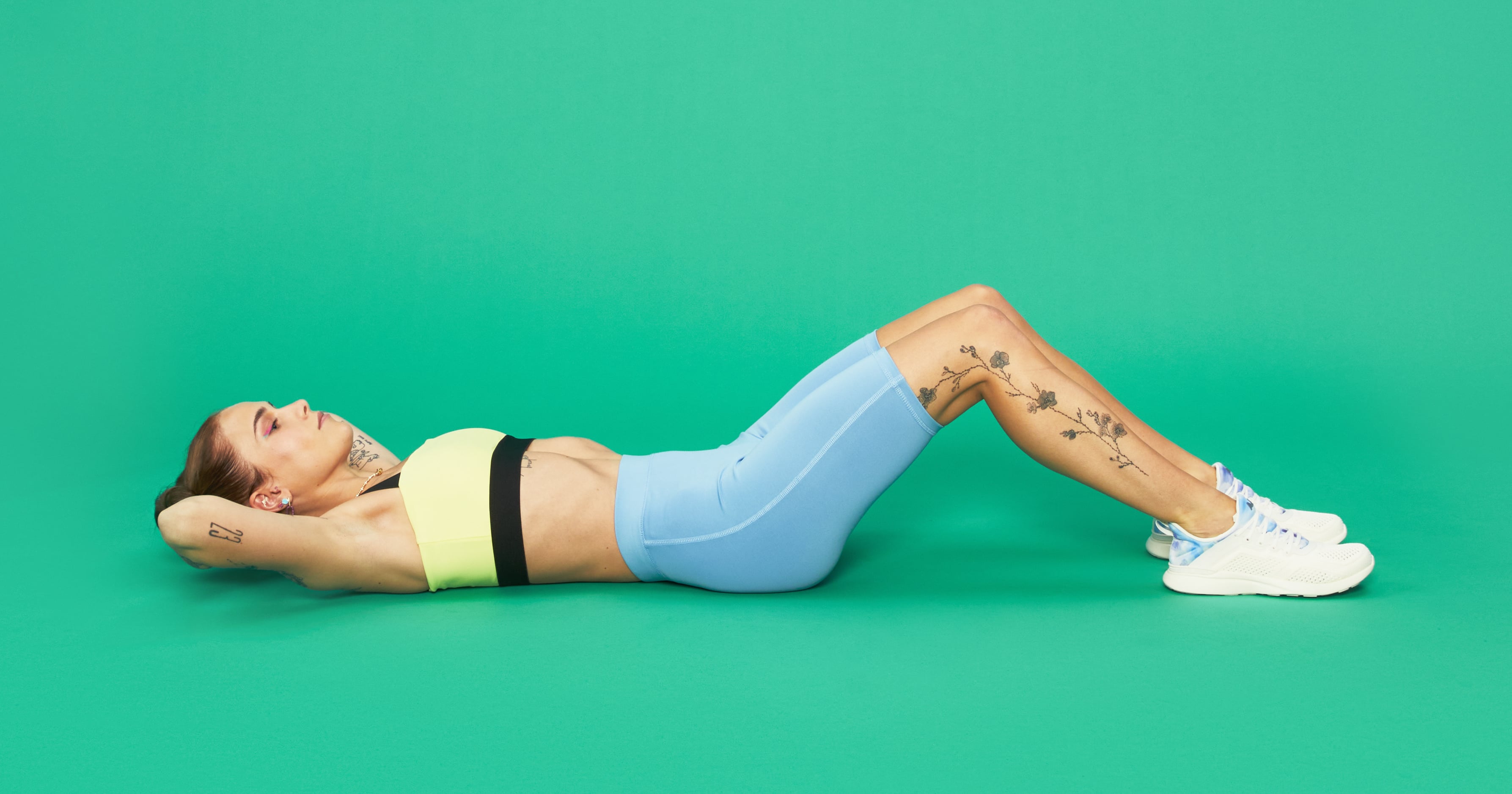 How To Do Crunches Correctly — Plus 14 Variations Popsugar Fitness