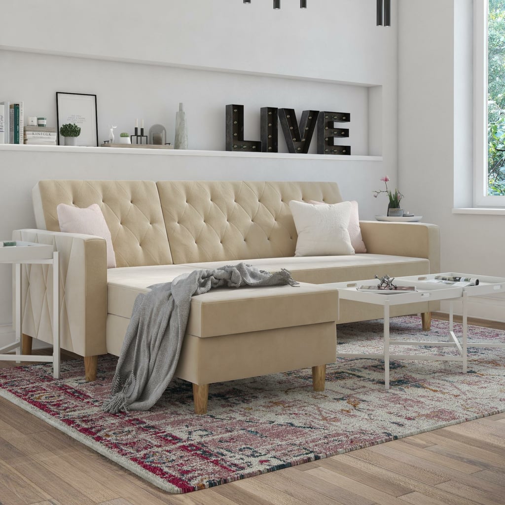 Liberty reversible sleeper sale corner sofa bed