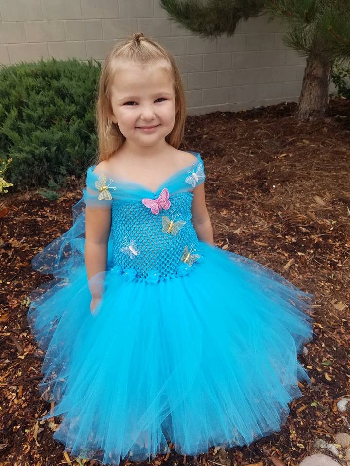 Cinderella-Inspired Gown