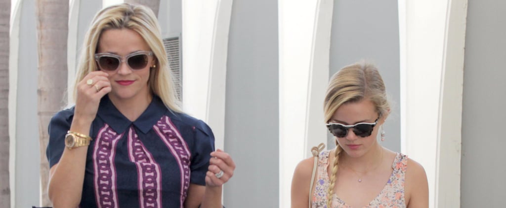 Reese Witherspoon and Ava Phillippe Leaving Office in LA