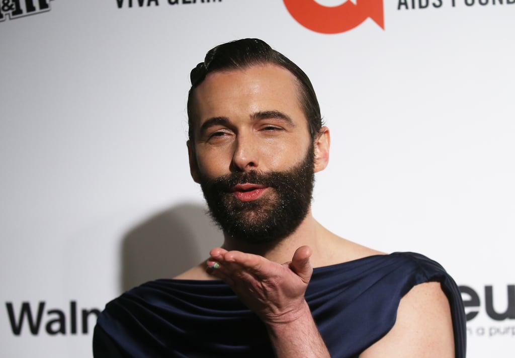 Jonathan Van Ness at the Elton John AIDS Foundation Oscars Party