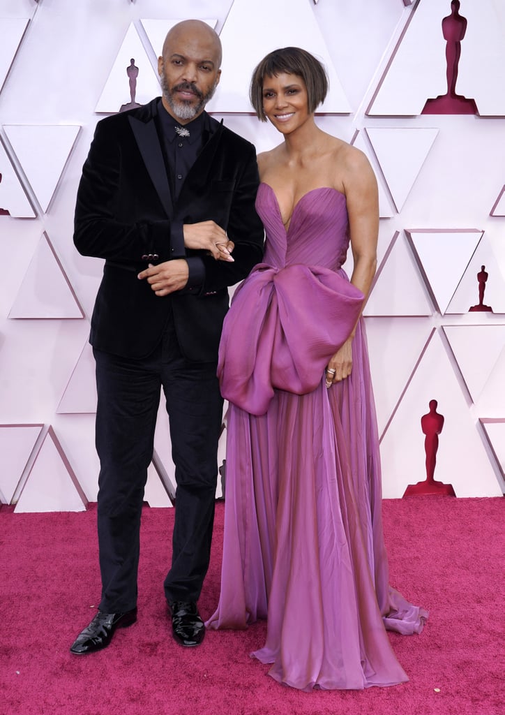 Halle Berry and Boyfriend Van Hunt Make Debut at 2021 Oscars