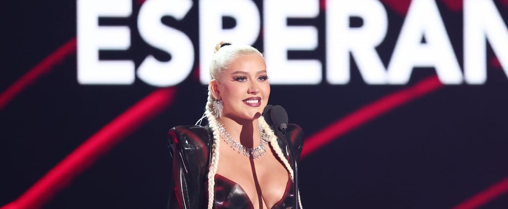 Christina Aguilera Rocks a Latex Dress From a Latina-Owned Brand For the BLMAs