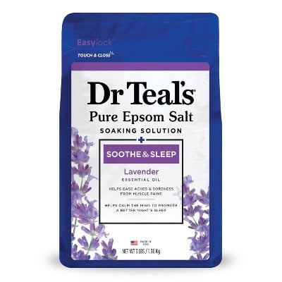 Dr. Teal's Soothe & Sleep Lavender Pure Epsom Bath Salt